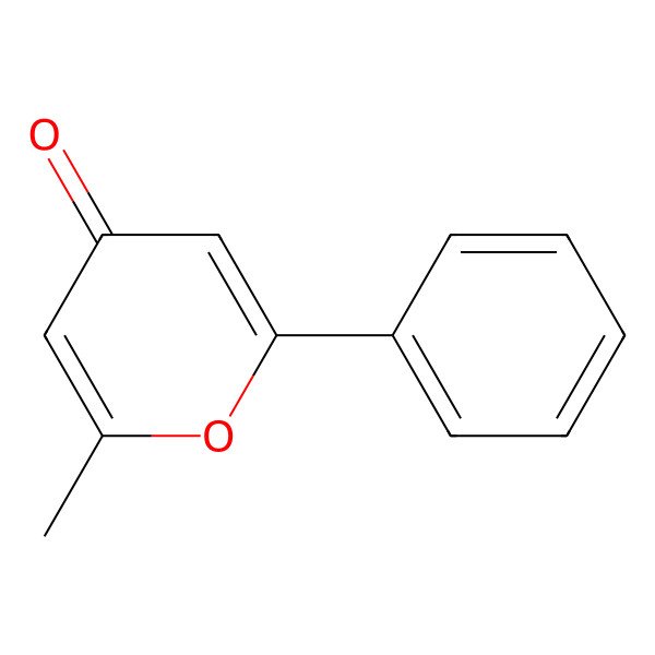 2D Structure of 2-Methyl-6-phenyl-4H-pyran-4-one