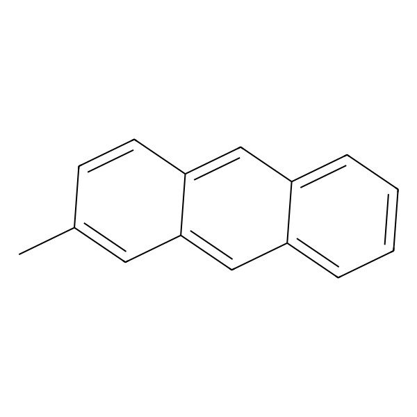 2D Structure of 2-Methylanthracene