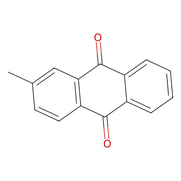 2D Structure of 2-Methylanthraquinone