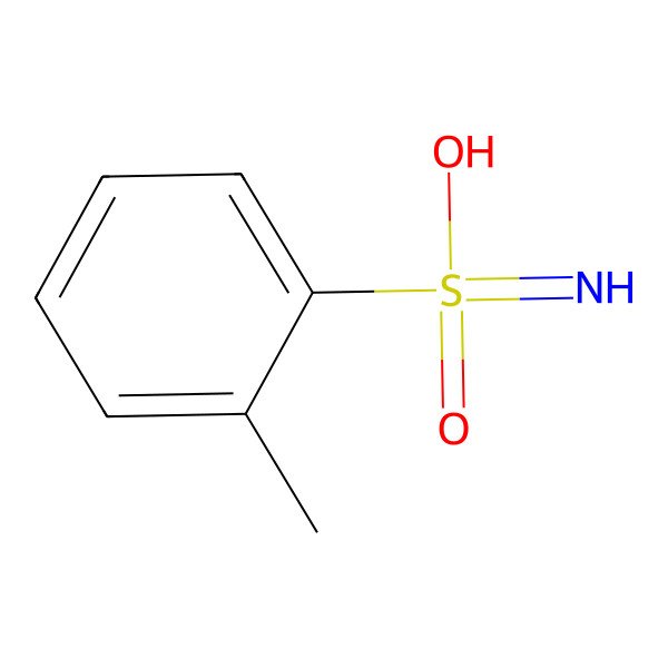 2D Structure of 2-Methylbenzenesulfonimidic acid