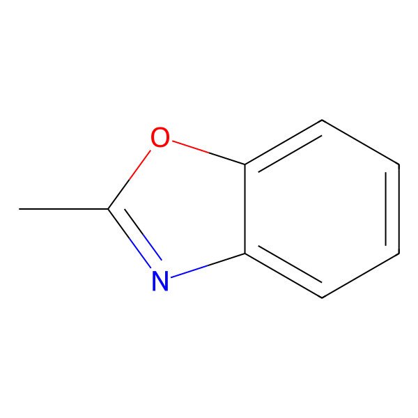 2D Structure of 2-Methylbenzoxazole