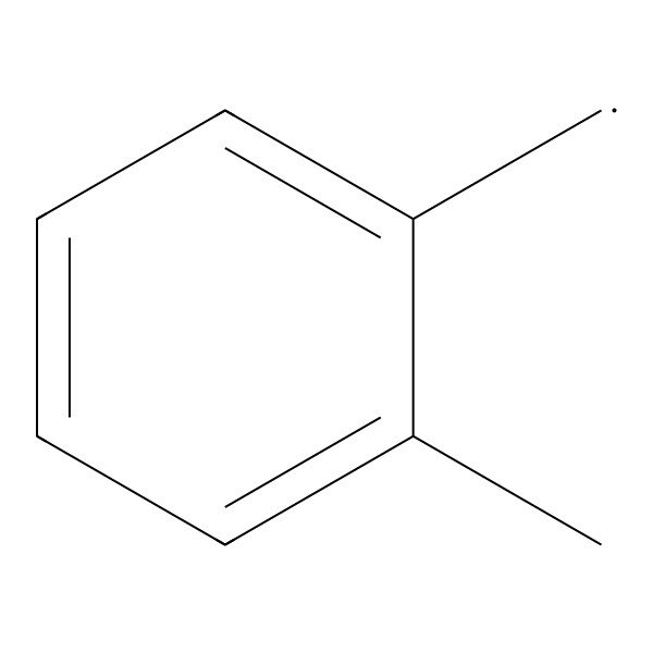 2D Structure of 2-Methylbenzyl radical