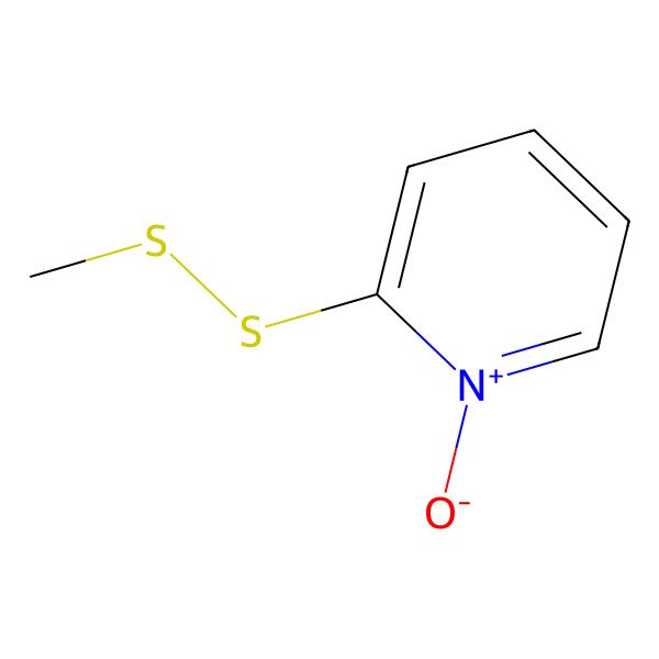 2D Structure of 2-(Methyldithio)Pyridine-N-Oxide