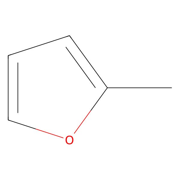 2D Structure of 2-Methylfuran