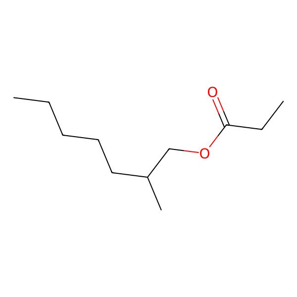 2D Structure of 2-Methylheptyl propanoate 2D Structure of 2-Methylheptyl propanoate