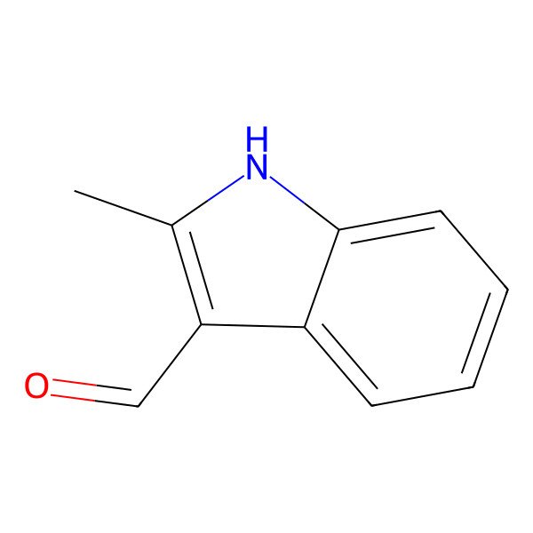 2D Structure of 3-Formyl-2-methylindole