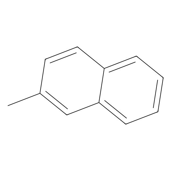 2D Structure of 2-Methylnaphthalene