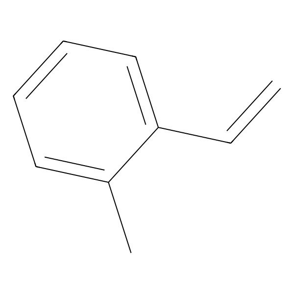 2D Structure of 2-Methylstyrene