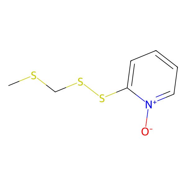 2D Structure of 2-((Methylthiomethyl)Dithio)Pyridine-N-Oxide 2D Structure of 2-((Methylthiomethyl)Dithio)Pyridine-N-Oxide