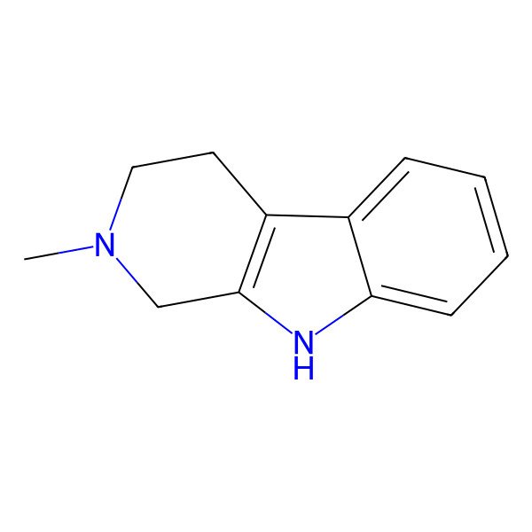 2D Structure of 2-Methyltryptoline
