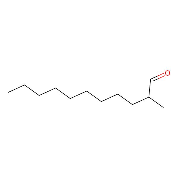 2D Structure of 2-Methylundecanal