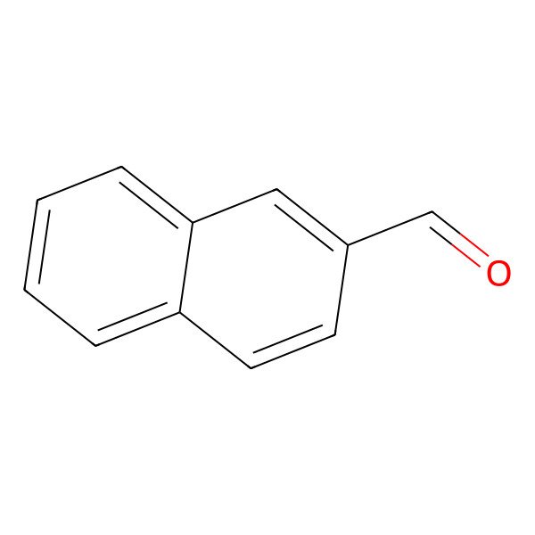 2D Structure of 2-Naphthaldehyde