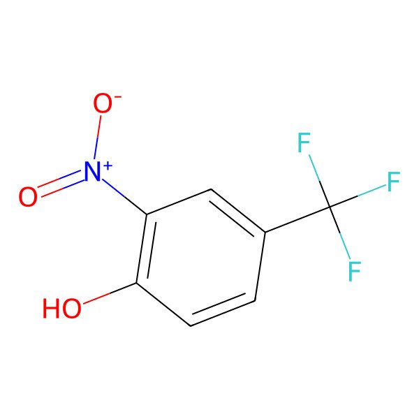 2D Structure of 2-Nitro-4-(trifluoromethyl)phenol