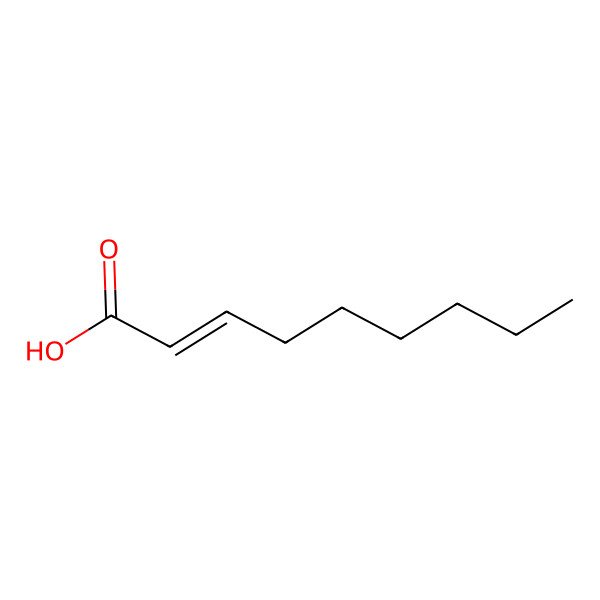 2D Structure of 2-Nonenoic acid 2D Structure of 2-Nonenoic acid