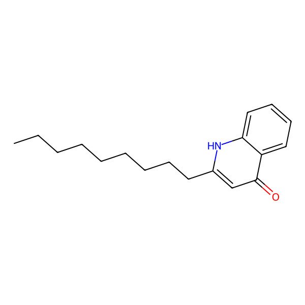 2D Structure of 2-Nonylquinolin-4(1h)-One
