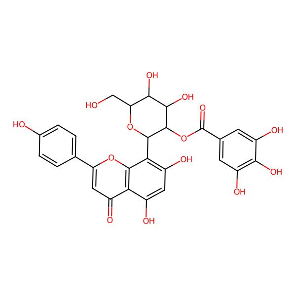 2D Structure of 2''-O-Galloylvitexin
