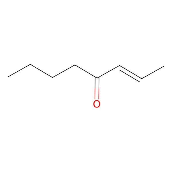 2D Structure of 2-Octen-4-one