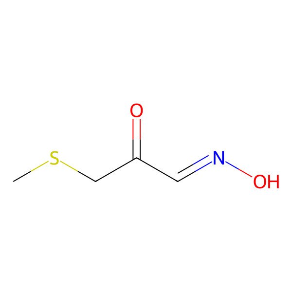 2D Structure of 2-Oxopropanal,1-methylsulfide