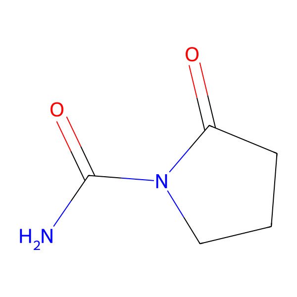 2D Structure of 2-Oxopyrrolidine-1-carboxamide 2D Structure of 2-Oxopyrrolidine-1-carboxamide