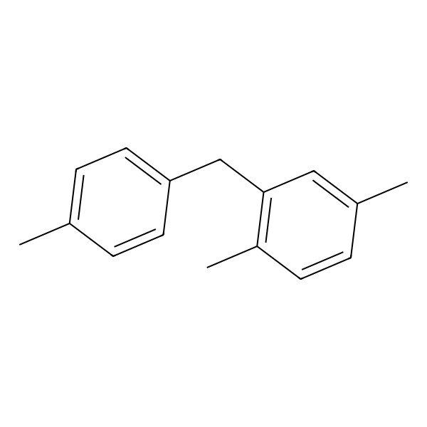 2D Structure of 2-(p-Tolylmethyl)-p-xylene 2D Structure of 2-(p-Tolylmethyl)-p-xylene