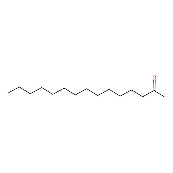 2D Structure of 2-Pentadecanone