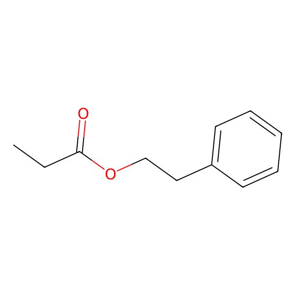 2D Structure of 2-Phenylethyl propionate