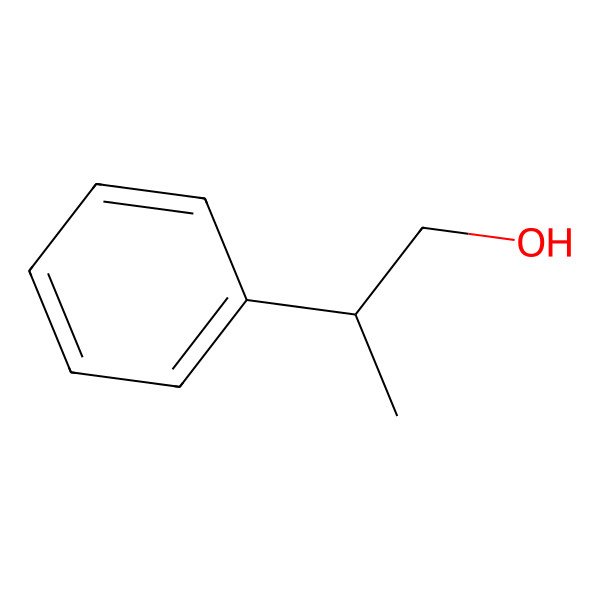 2D Structure of 2-Phenylpropan-1-ol