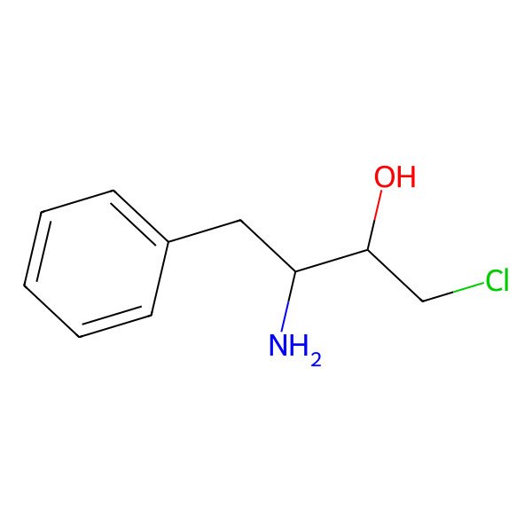 2D Structure of 2-Propanol,1-chloro-3-[(phenylmethyl)amino]-