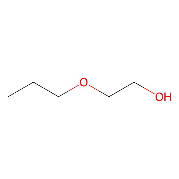 2D Structure of Ethylene glycol monopropyl ether