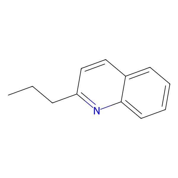 2D Structure of 2-Propylquinoline 2D Structure of 2-Propylquinoline