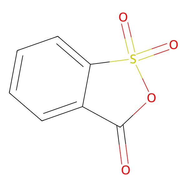 2D Structure of 2-Sulfobenzoic anhydride