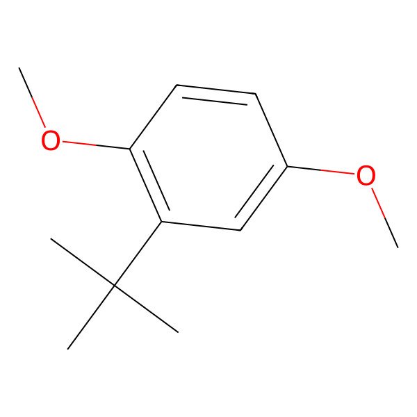 2D Structure of 2-tert-Butyl-1,4-dimethoxybenzene