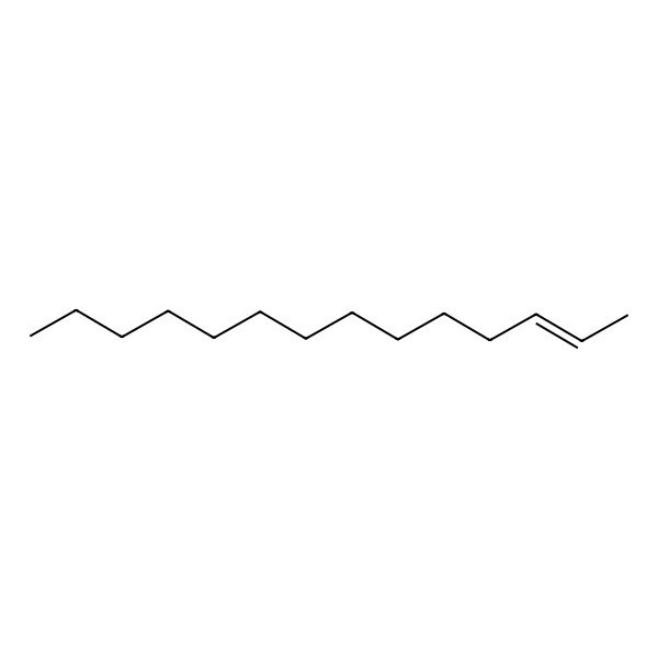 2D Structure of 2-Tetradecene