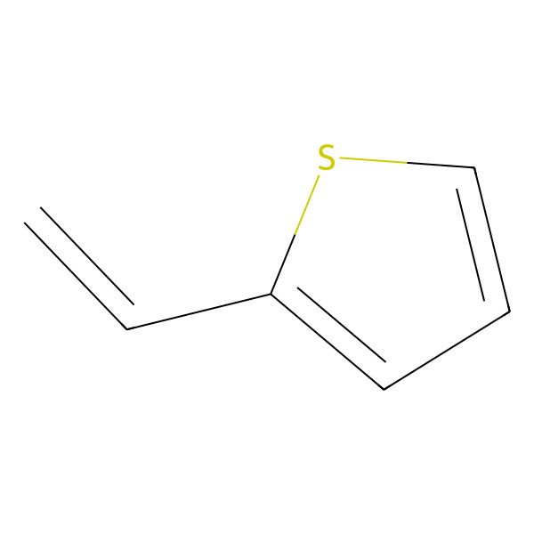 2D Structure of 2-Vinylthiophene
