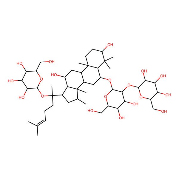 2D Structure of 20-Glucoginsenoside RF 2D Structure of 20-Glucoginsenoside RF