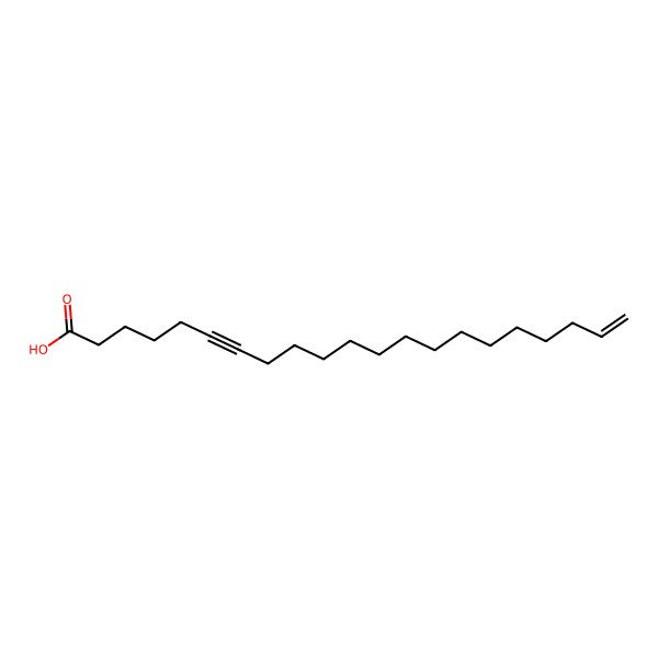 2D Structure of 20-Henicosene-6-yneoic acid