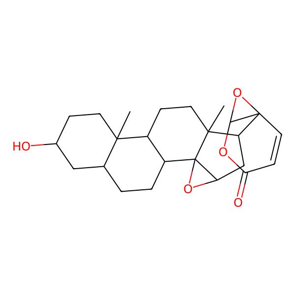 2D Structure of 20R,21-Epoxyresibufogenin
