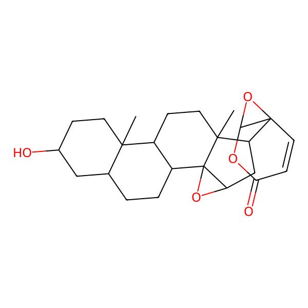 2D Structure of 20S,21-Epoxyresibufogenin 2D Structure of 20S,21-Epoxyresibufogenin