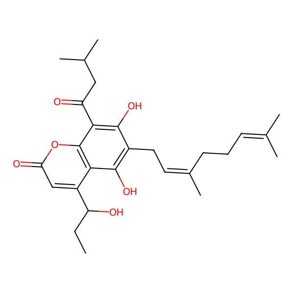 2D Structure of Surangin D