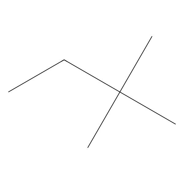 2D Structure of 2,2-Dimethylbutane 2D Structure of 2,2-Dimethylbutane