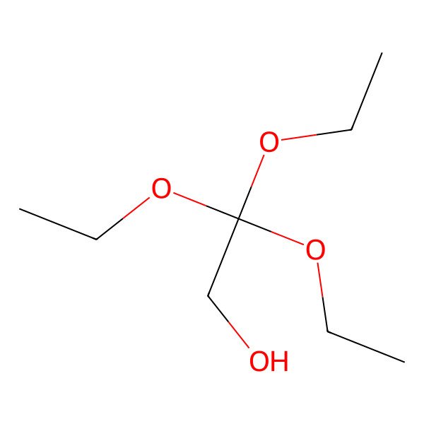 2D Structure of 2,2,2-Triethoxyethanol