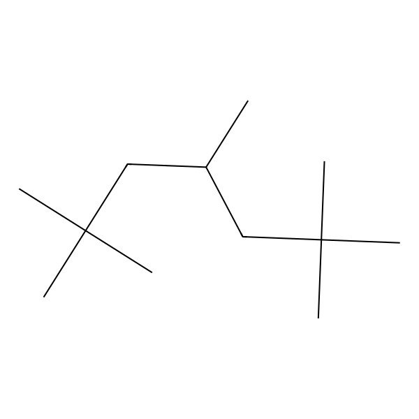 2D Structure of 2,2,4,6,6-Pentamethylheptane