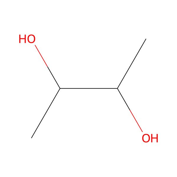 2D Structure of 2,3-Butanediol