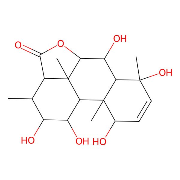 2D Structure of 2,3-Dehydro-4alpha-hydroxylongilactone