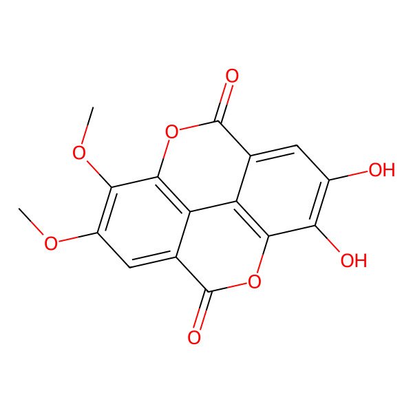 2D Structure of 2,3-Di-O-methylellagic acid