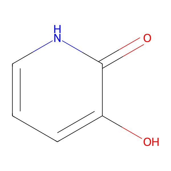 2D Structure of 2,3-Dihydroxypyridine