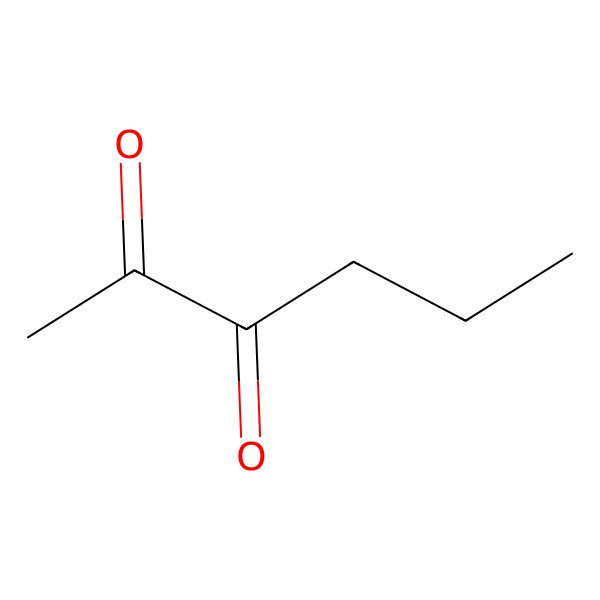 2D Structure of 2,3-Hexanedione