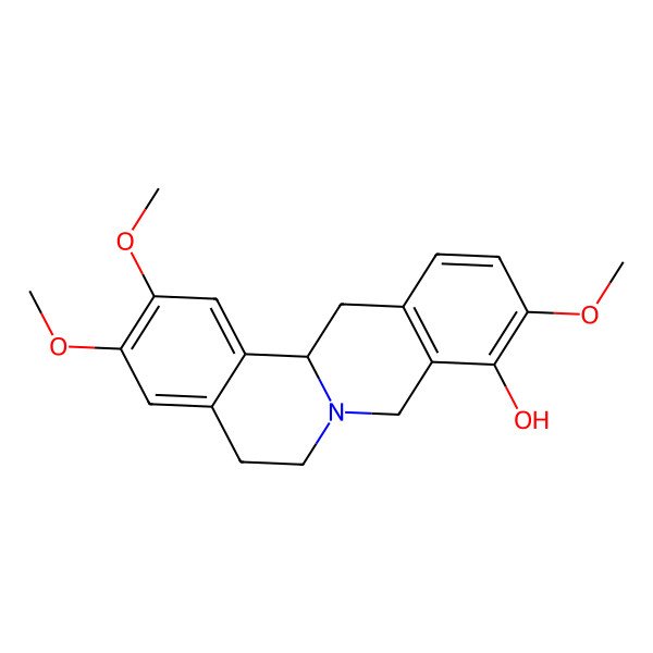 2D Structure of Tetrahydropalmatrubine 2D Structure of Tetrahydropalmatrubine