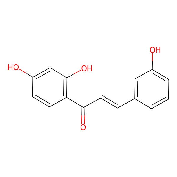 2D Structure of 2',3,4'-Trihydroxychalcone