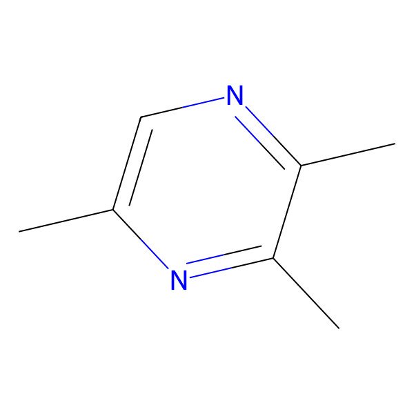 2D Structure of 2,3,5-Trimethylpyrazine
